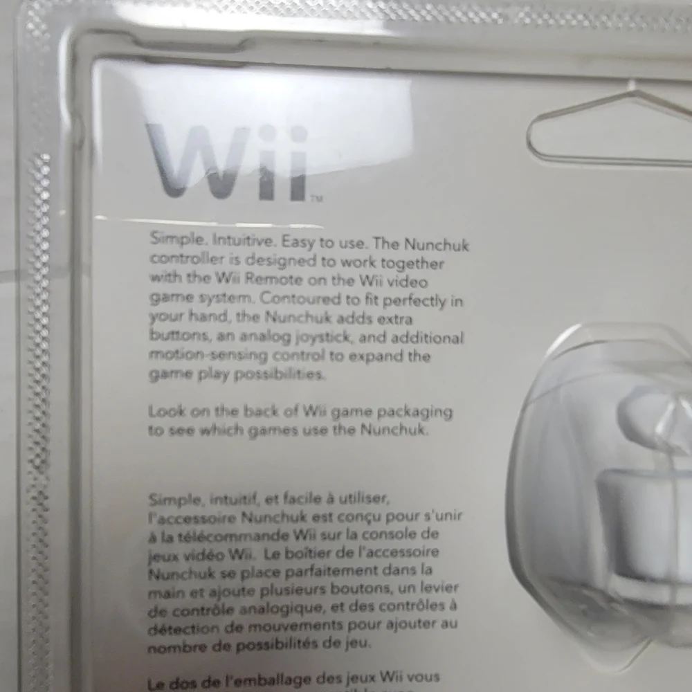 NWT!! Wii NUNCHUK Remote Control Accessory